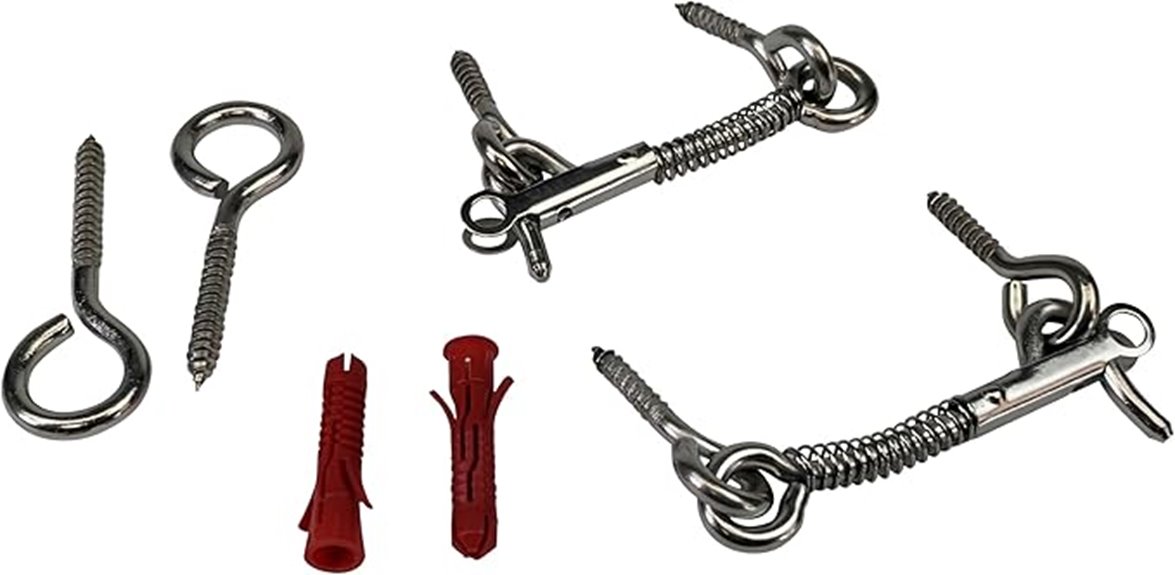 pool fence anchors latches