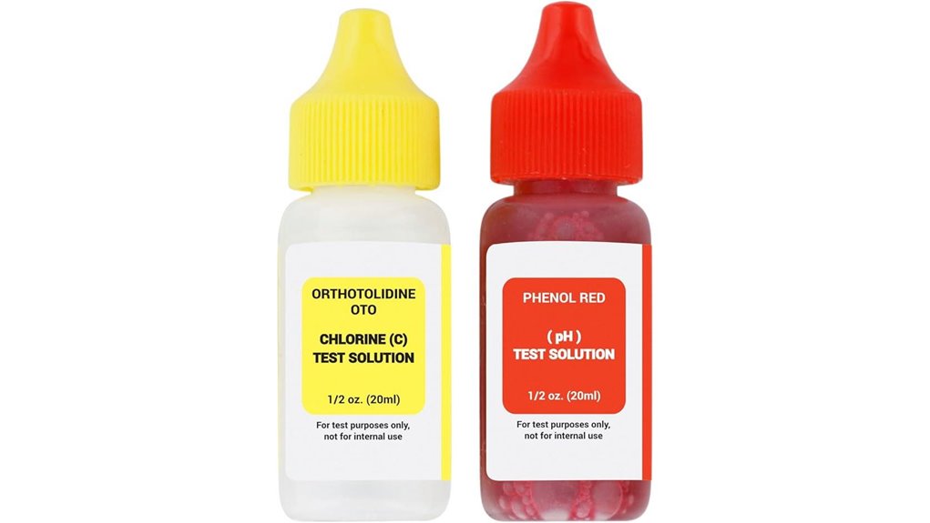 pool spa test refills