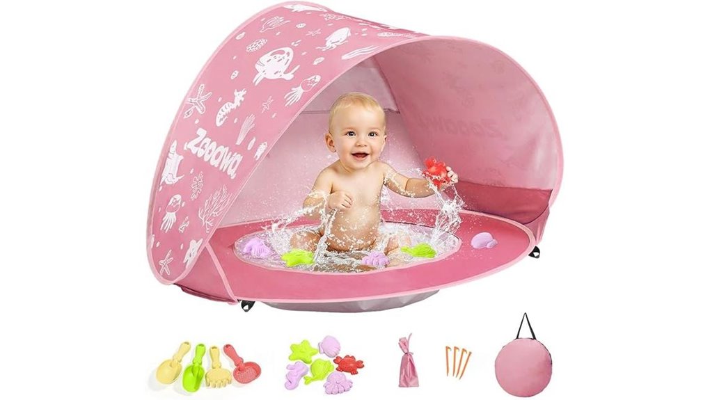 pop up baby beach toys