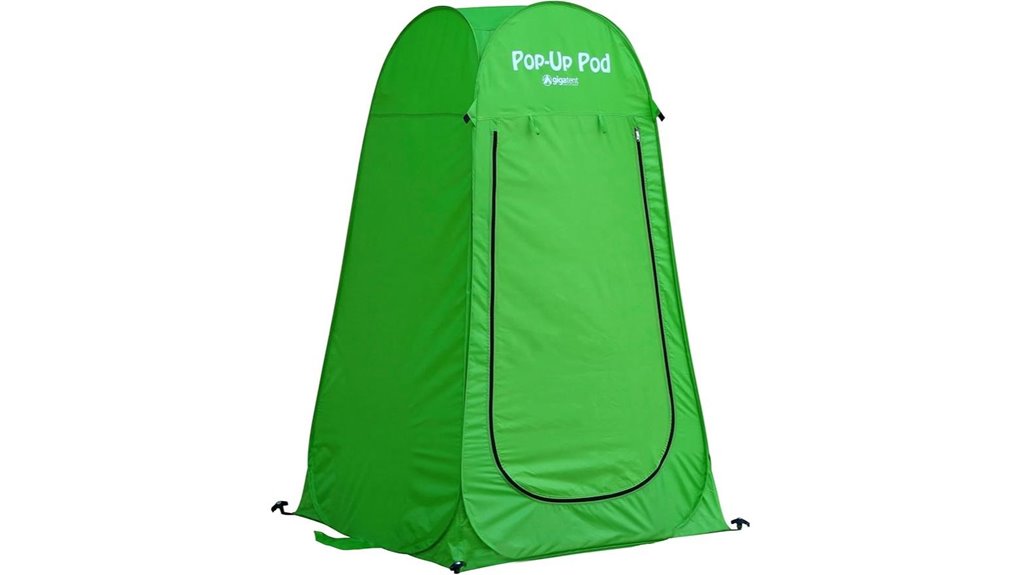 pop up camping shower tent