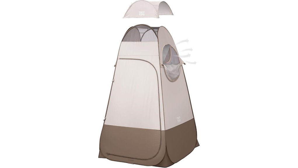 pop up mesh shower tent