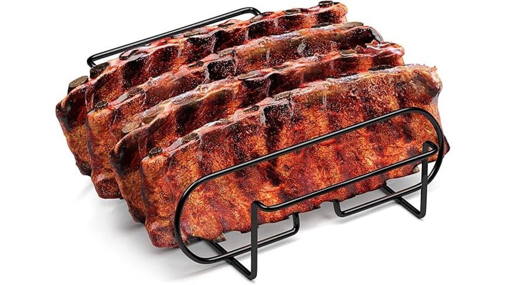 porcelain steel 4 rack stand