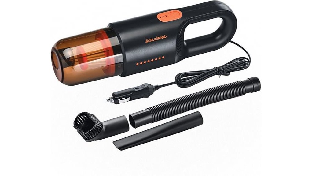 portable 12v vacuum kit