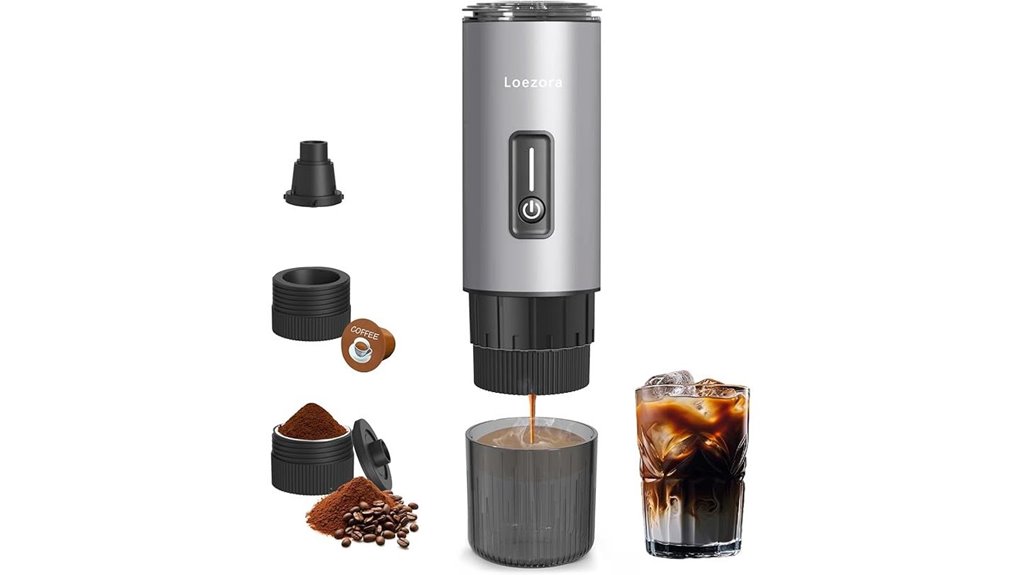 portable 20bar 3 in 1 espresso