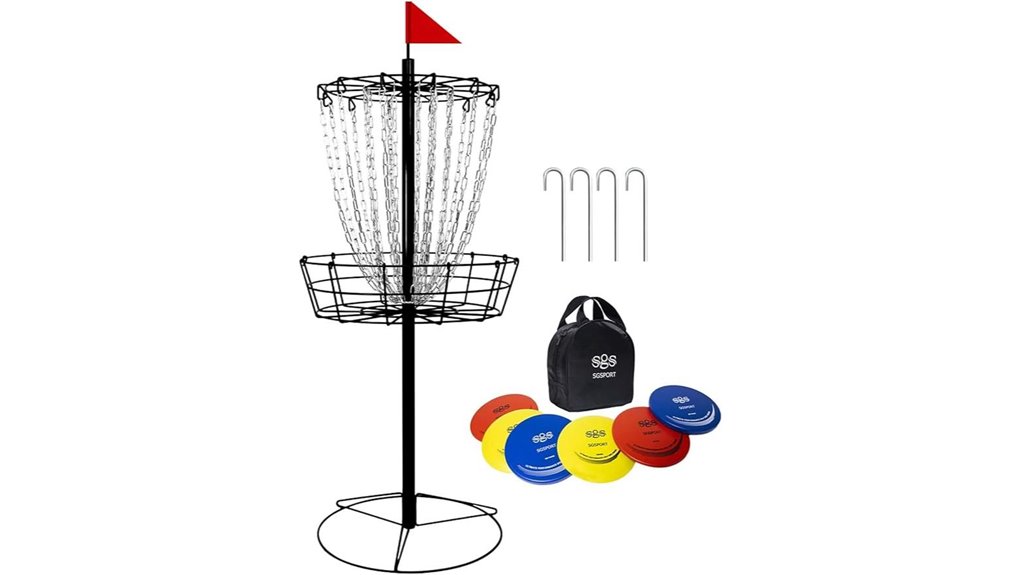 portable 24 chain 6 disc set