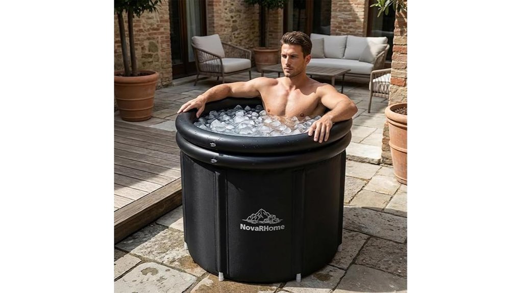 portable 33 inch athletes tub