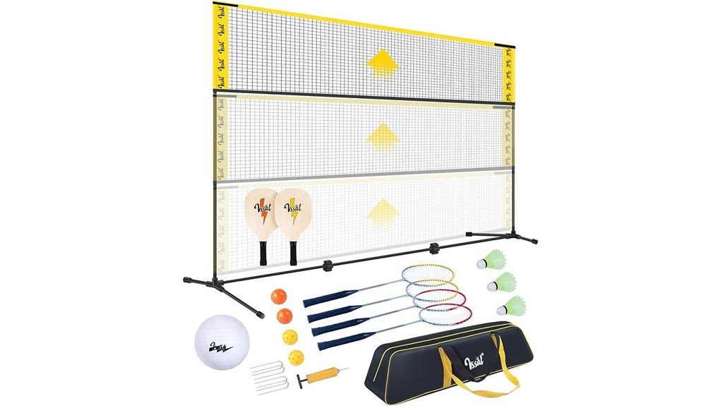 portable 3 in 1 net set