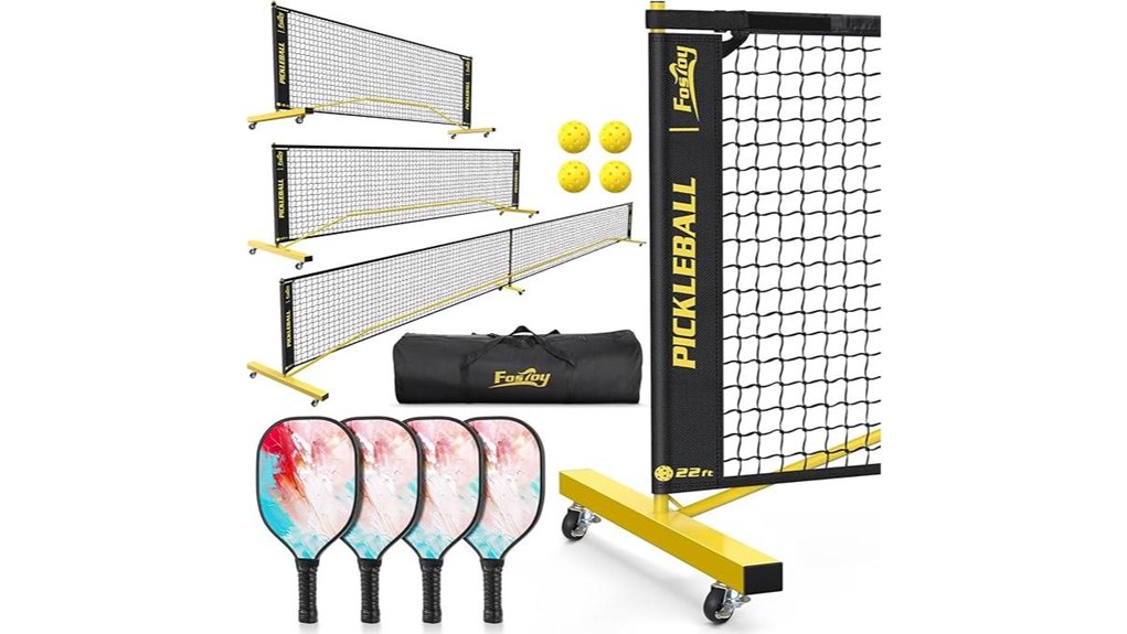 portable 3 in 1 pickleball kit
