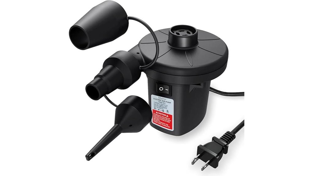 portable 3 nozzle ac pump