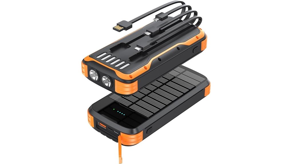 portable 40000mah solar bank