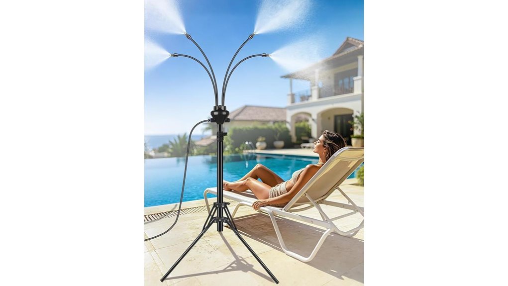 portable 5 25ft mist system