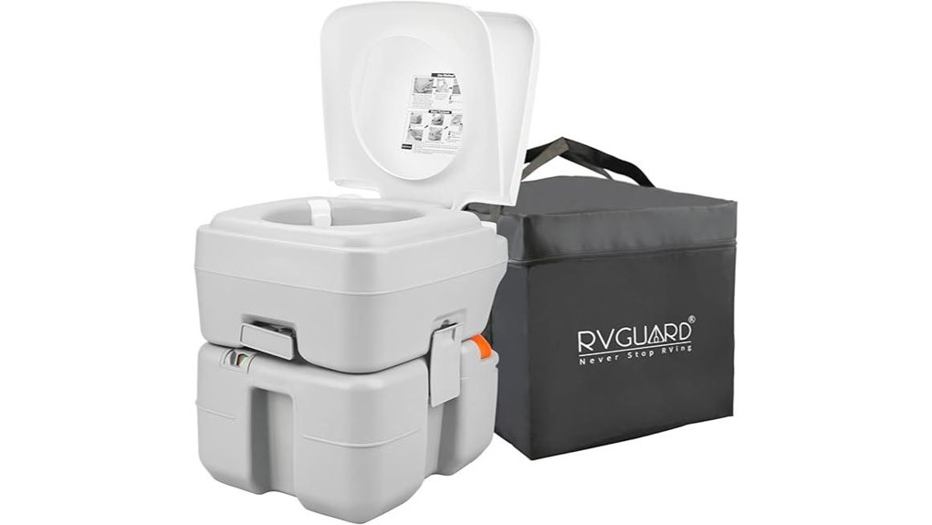 portable 5 3g camping toilet