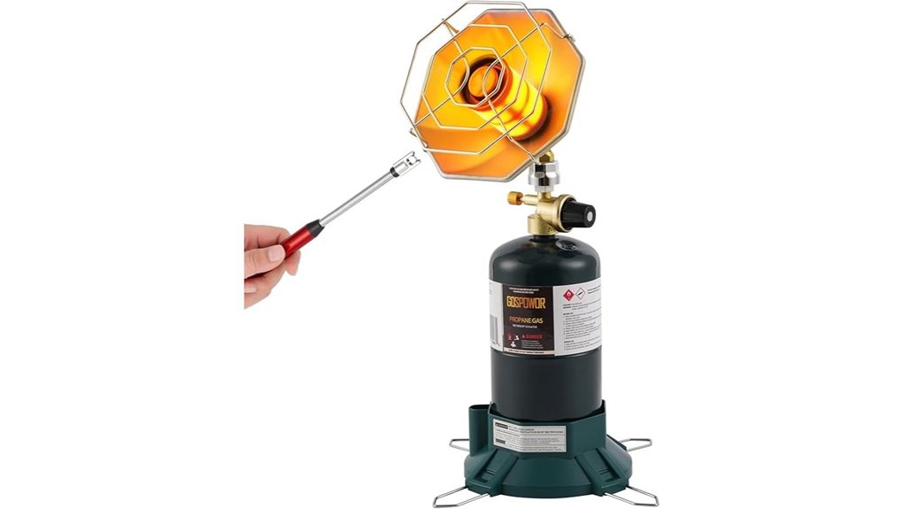portable 6200btu propane usb lighter
