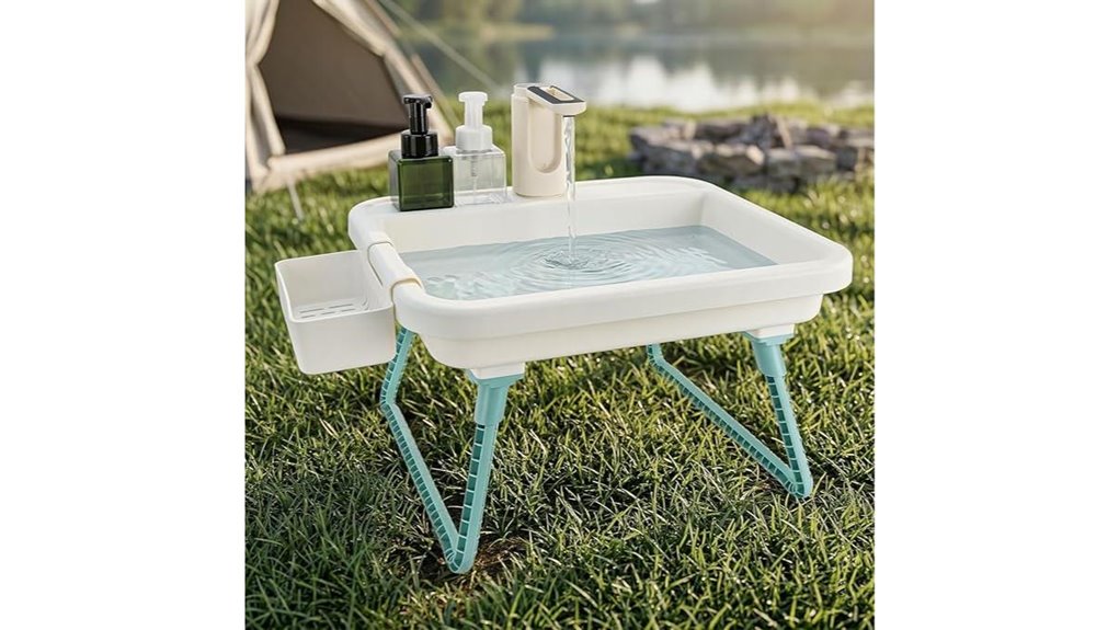 portable adjustable sink dispenser