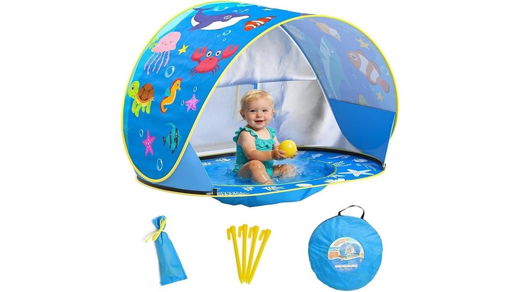 portable baby pool tent