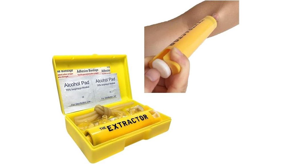 portable bug bite pump