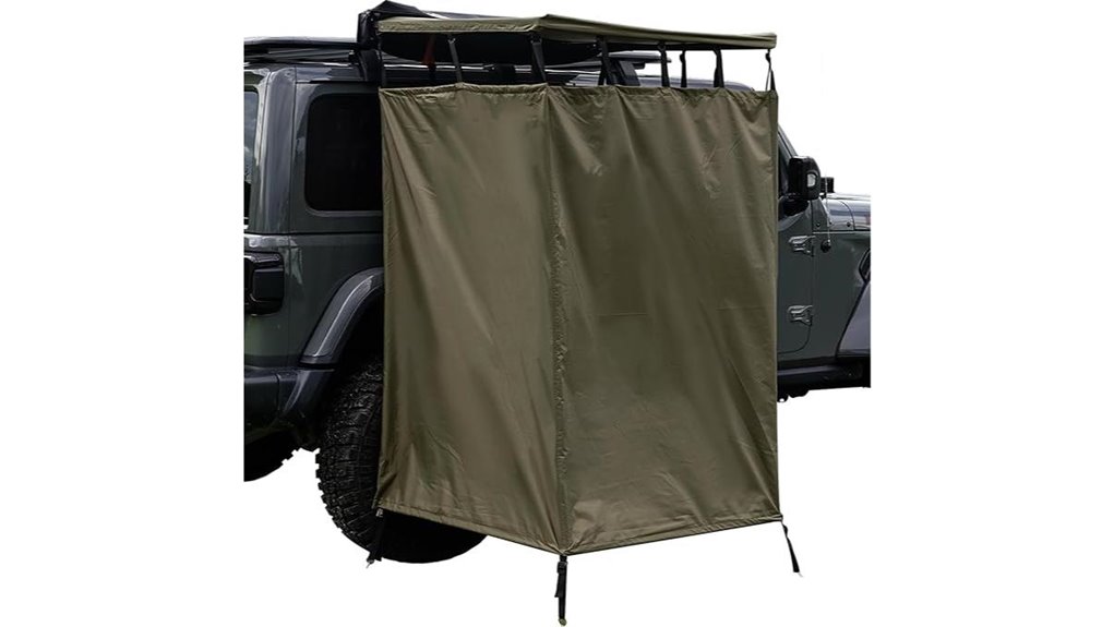 portable car side shower