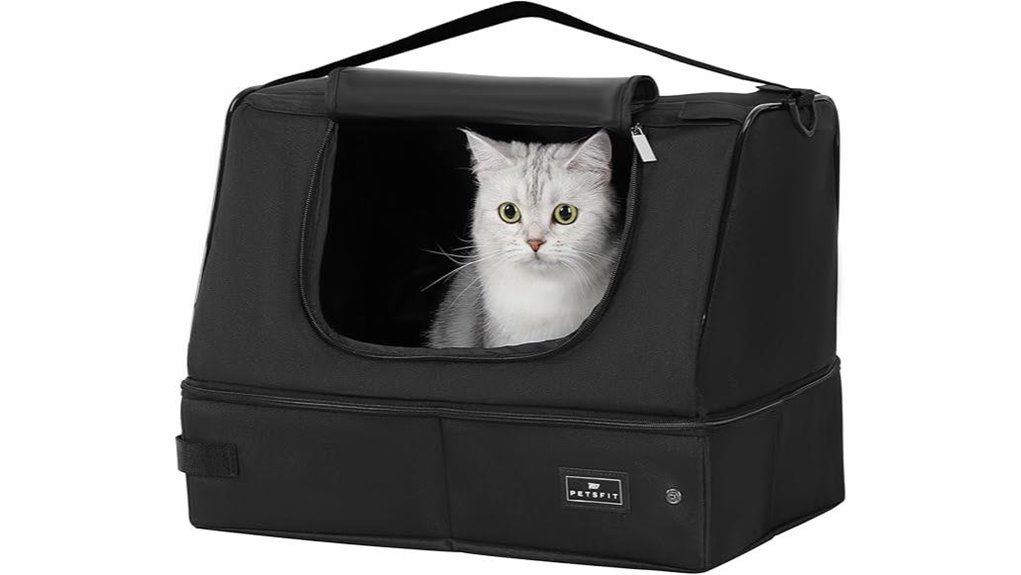 portable collapsible litter box