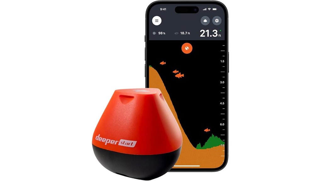 portable depth fish finder