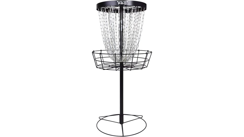 portable disc golf target