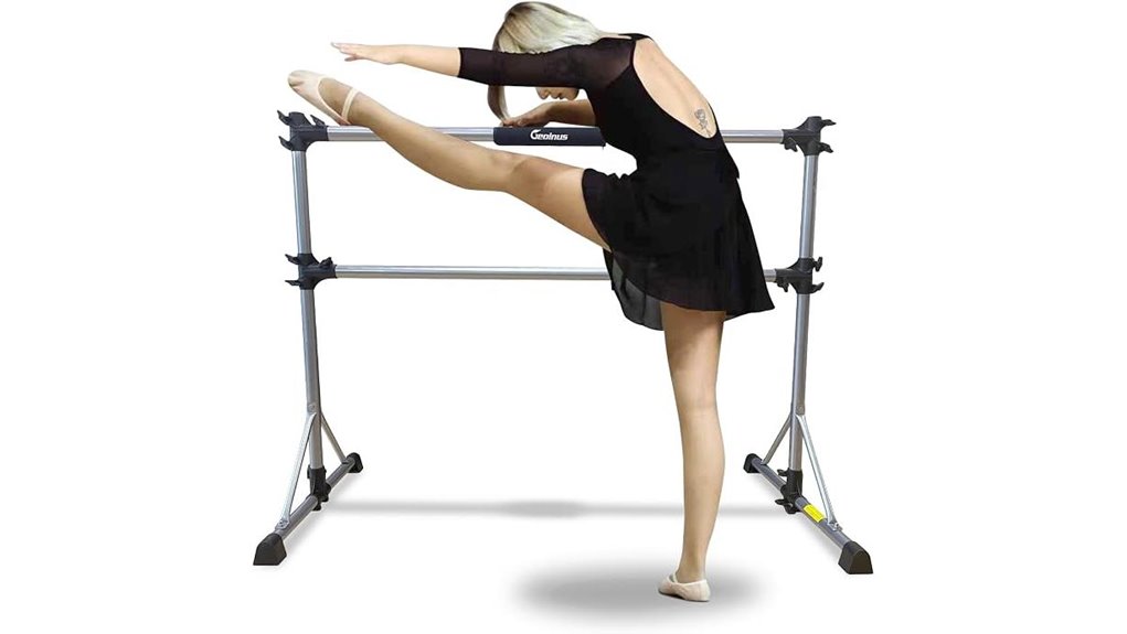 portable double 5 foot barre