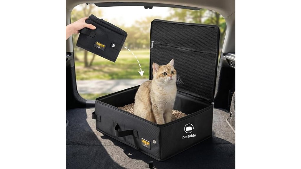 portable foldable leak proof box