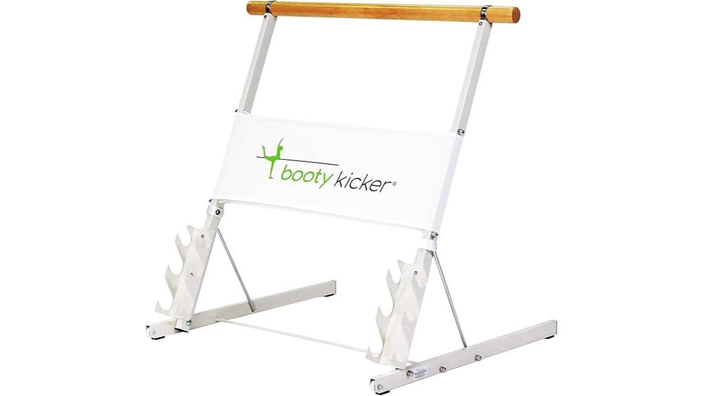 portable folding barre bar