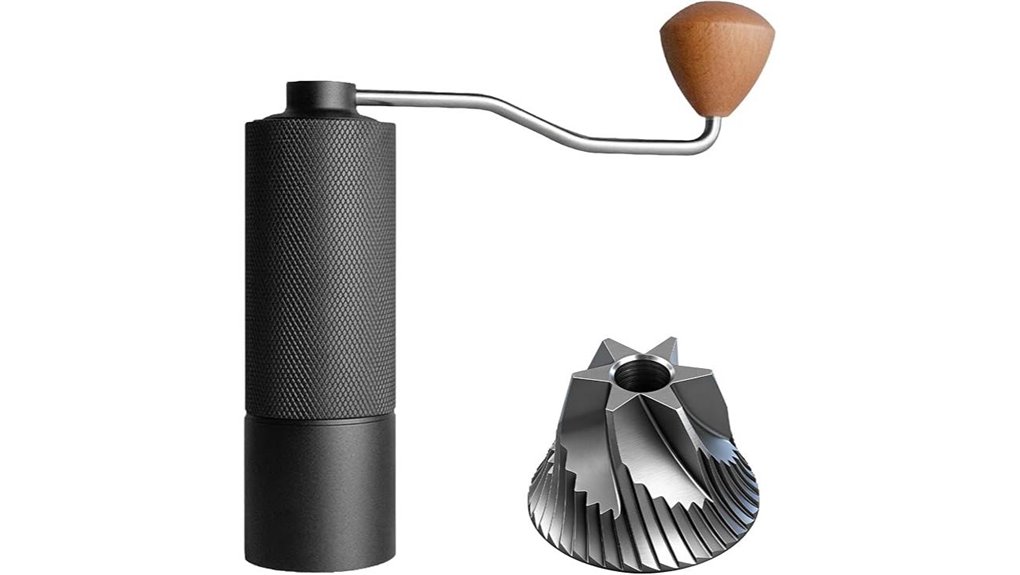 portable hand cranked coffee grinder