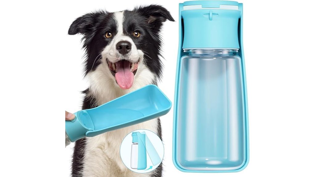 portable leak proof dog dispenser