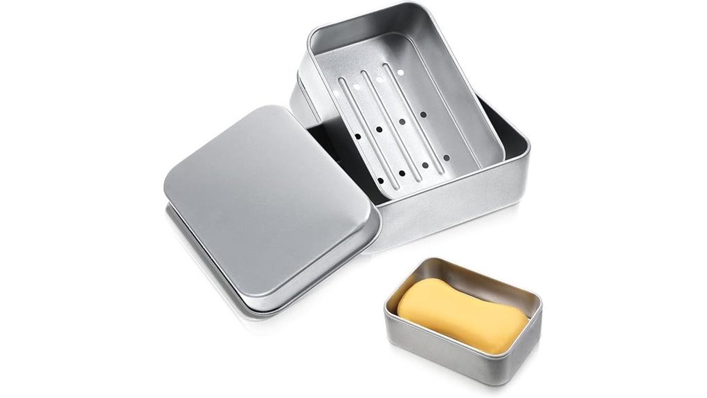 portable leak proof soap box