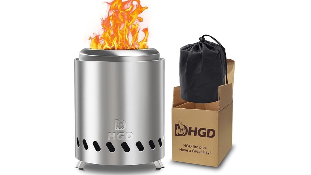 portable mini fire pit