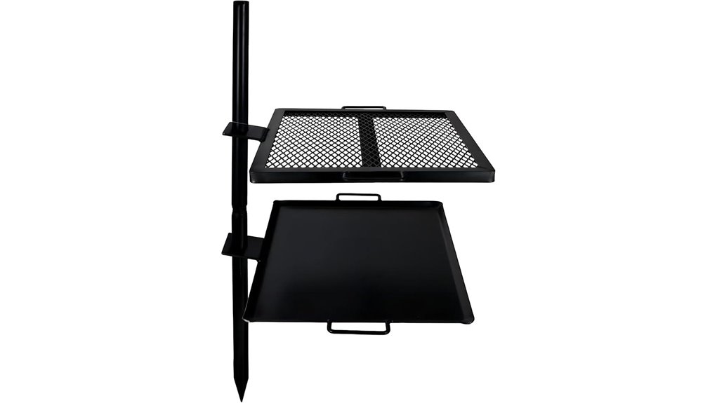 portable outdoor campfire grill
