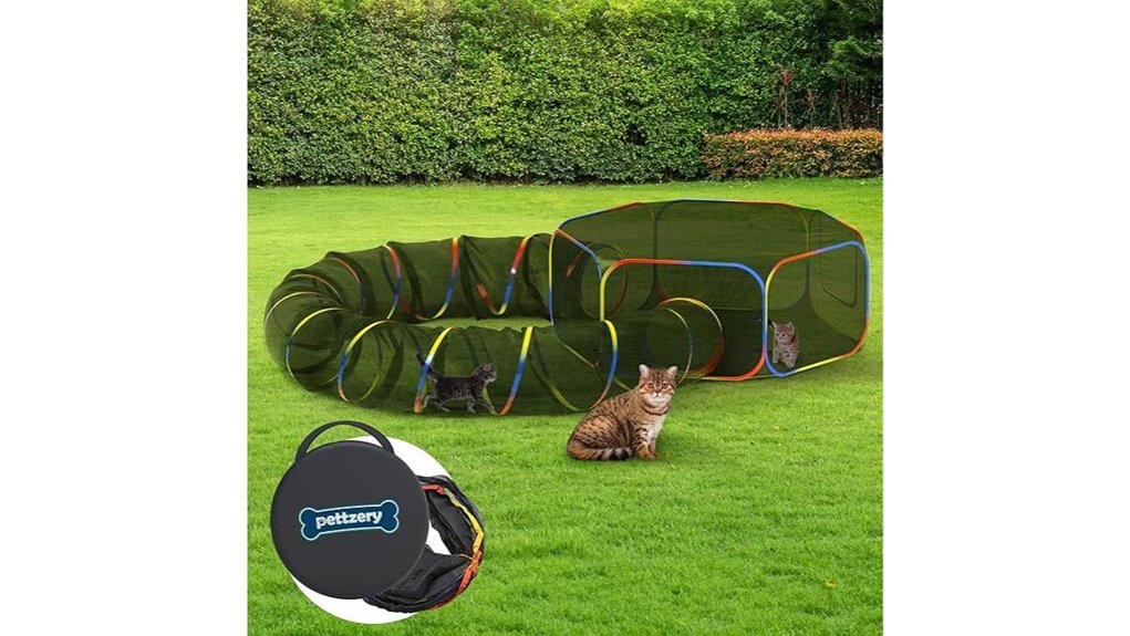 portable outdoor cat playpen