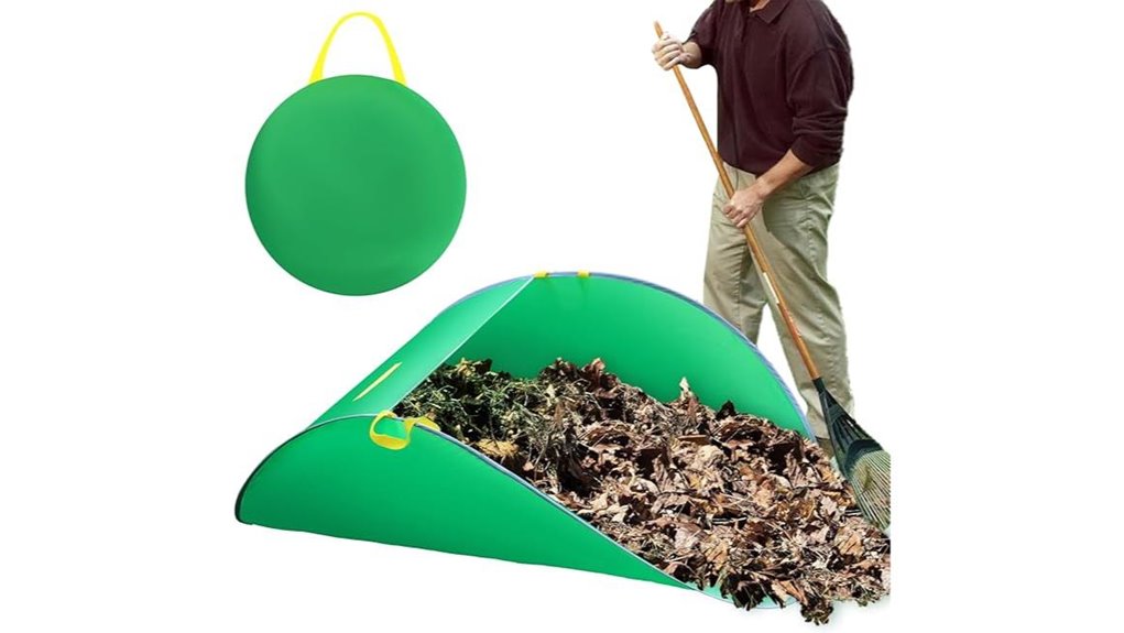 portable pop up leaf bags