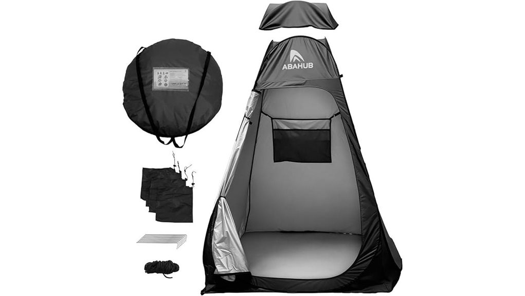 portable pop up shower tent