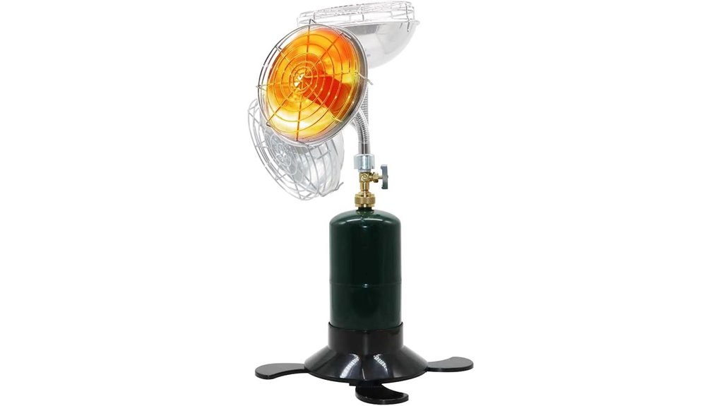 portable propane infrared heater