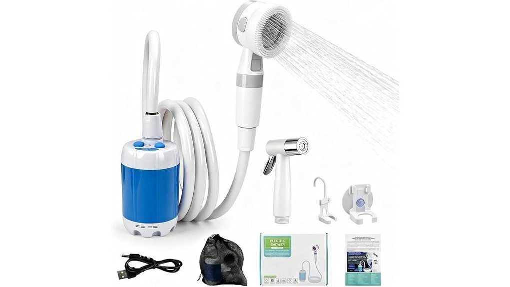 portable rechargeable camping pump