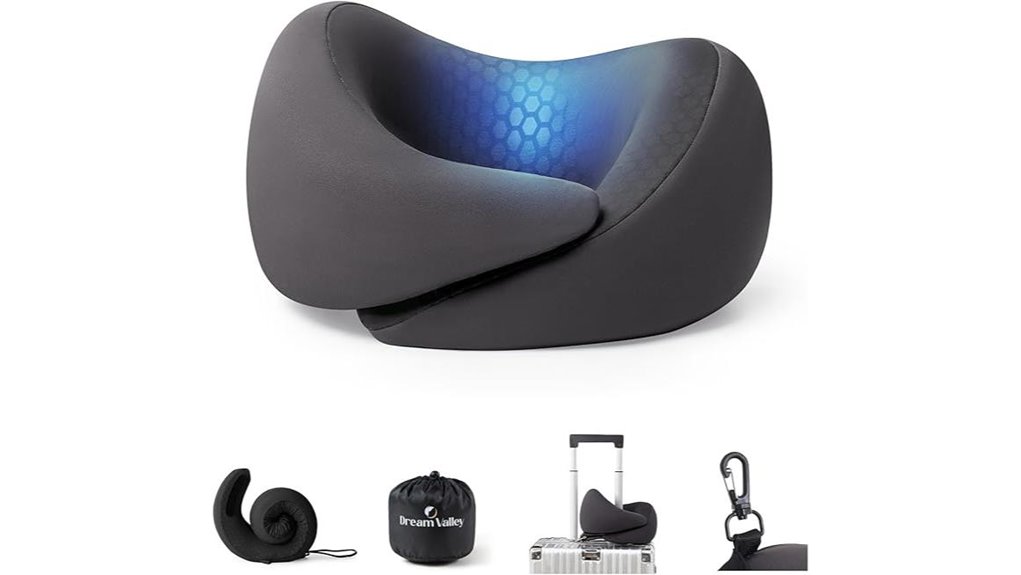 portable roll up cooling pillow