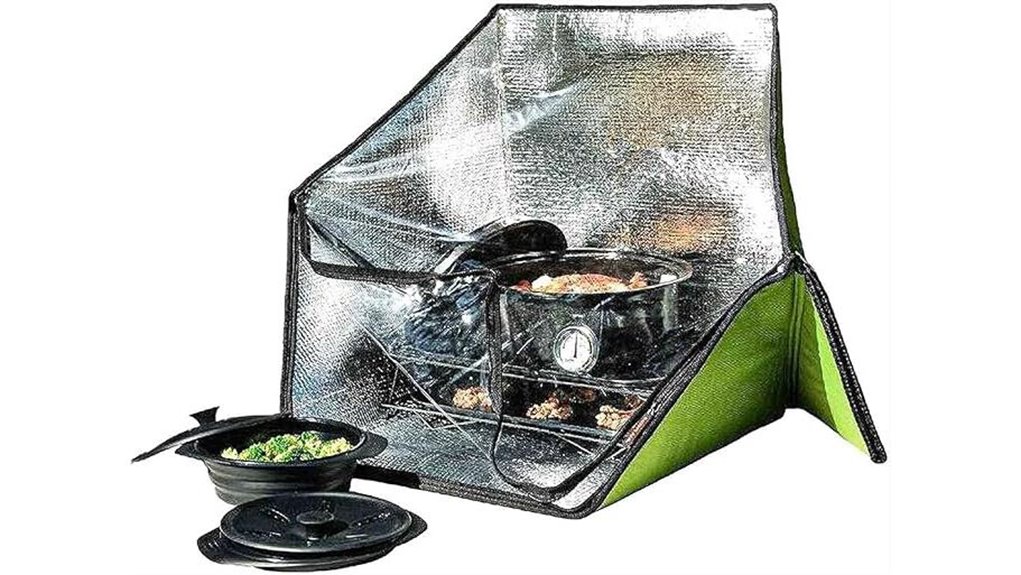 portable solar camping oven