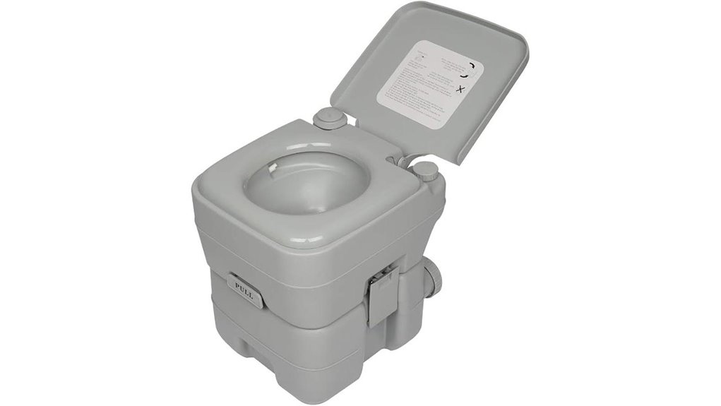 portable vasitelan 5 3 gallon toilet