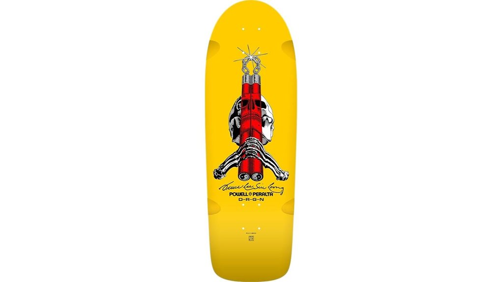 powell peralta bruce lee skull nunchucks deck