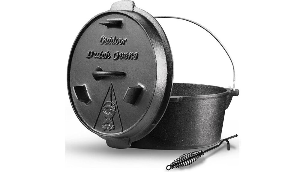 pre seasoned dutch oven lifter