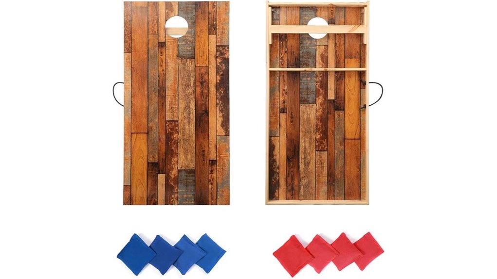 premium 8 bag cornhole set