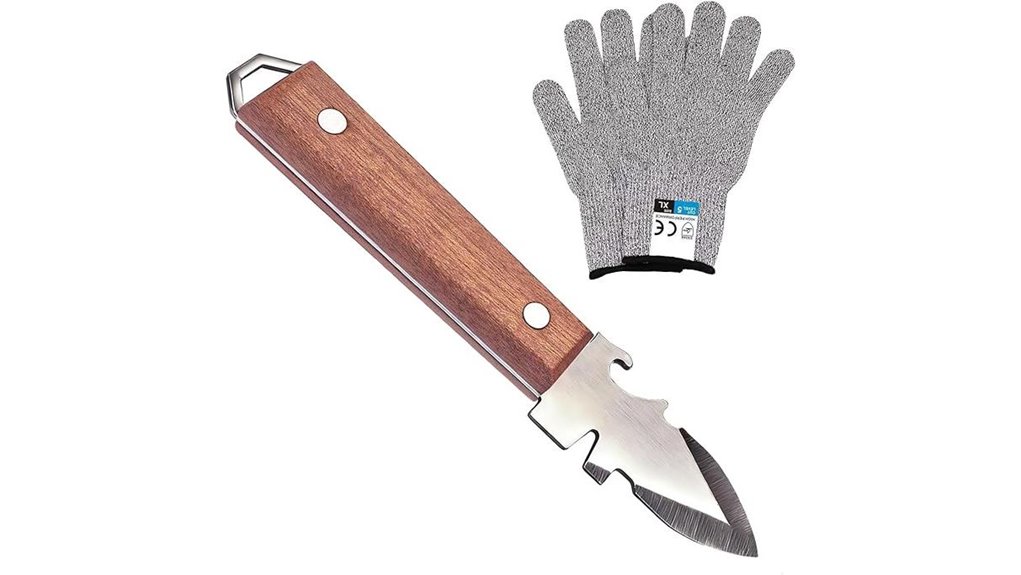 professional oyster shucker kit