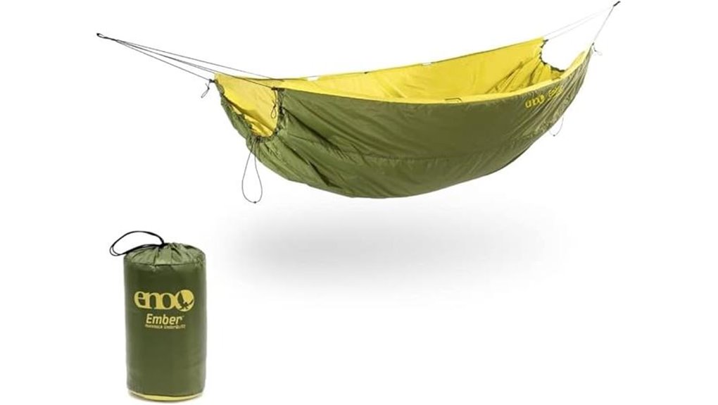 protective warm underquilt hammock