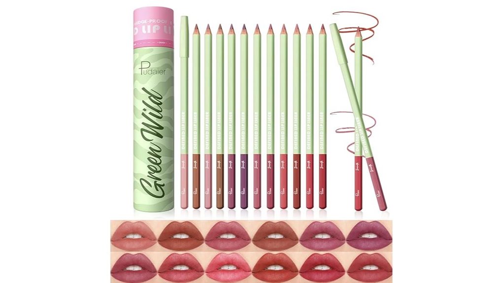 pudaier 12 color velvet liners