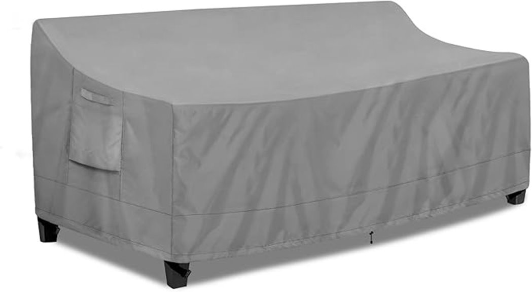 purefit gray 3 seater cover