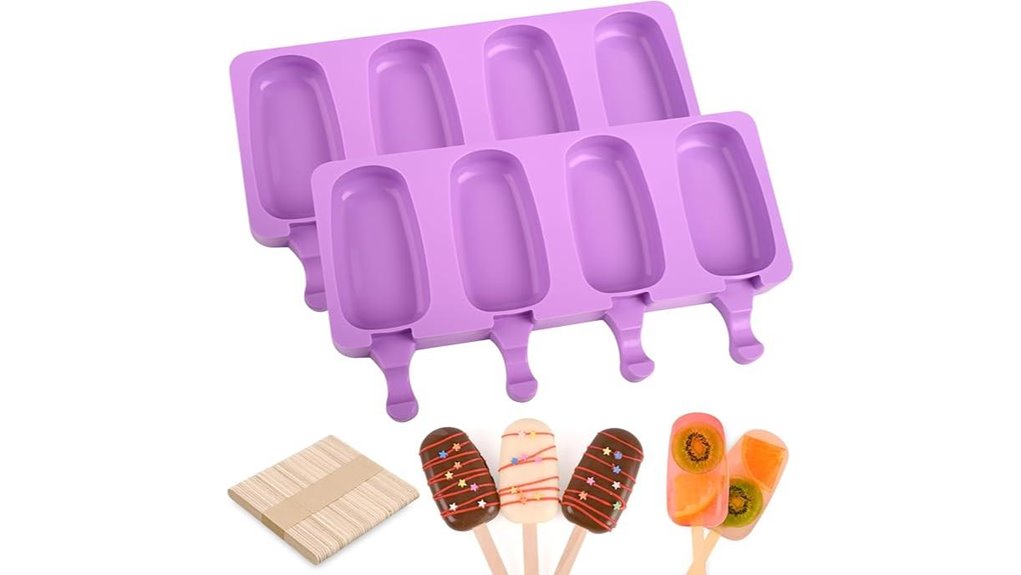 purple 50 stick silicone molds