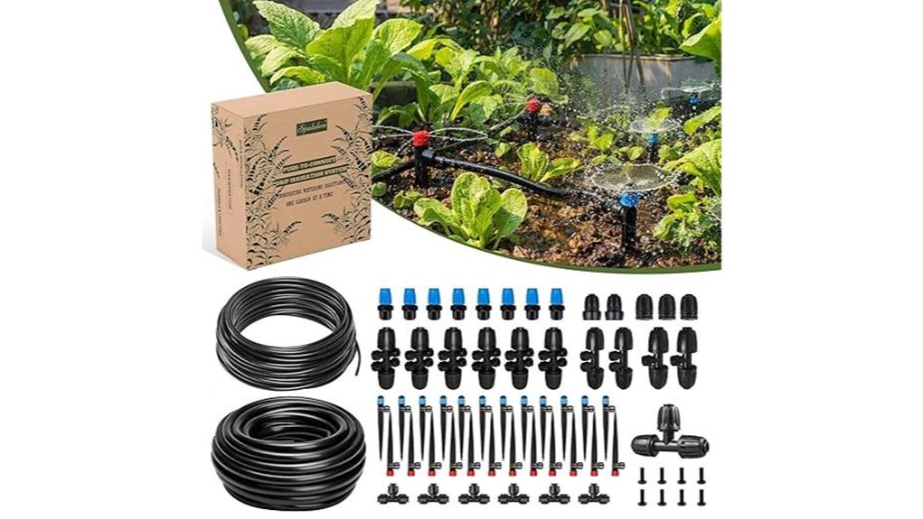 push to connect 2 zone greenhouse kit