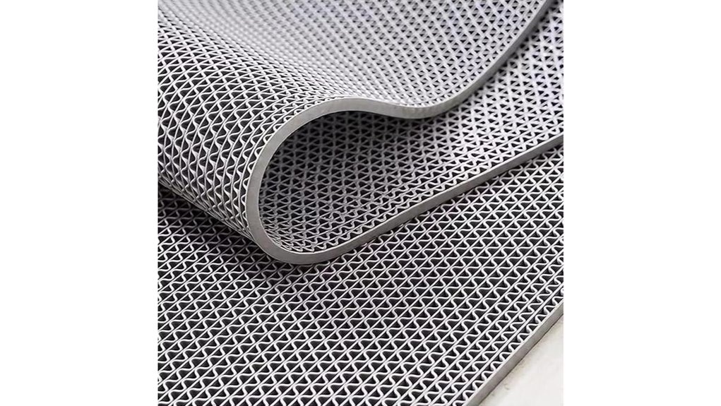 pvc non slip drainage mat